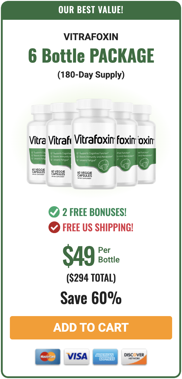 Buy VitraFoxin 6 Bottles